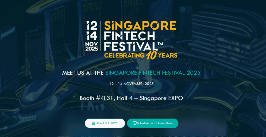 Axe Finance at Singapore FinTech Festival 2025